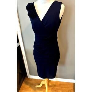 size 6 Valerie Bertinelli blue dress